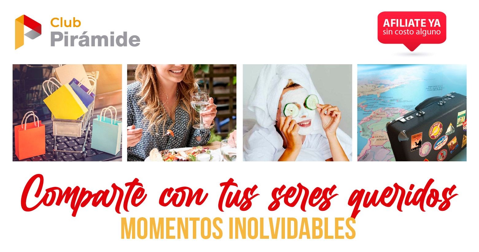 Comparte con tus seres queridos momentos inolvidables 