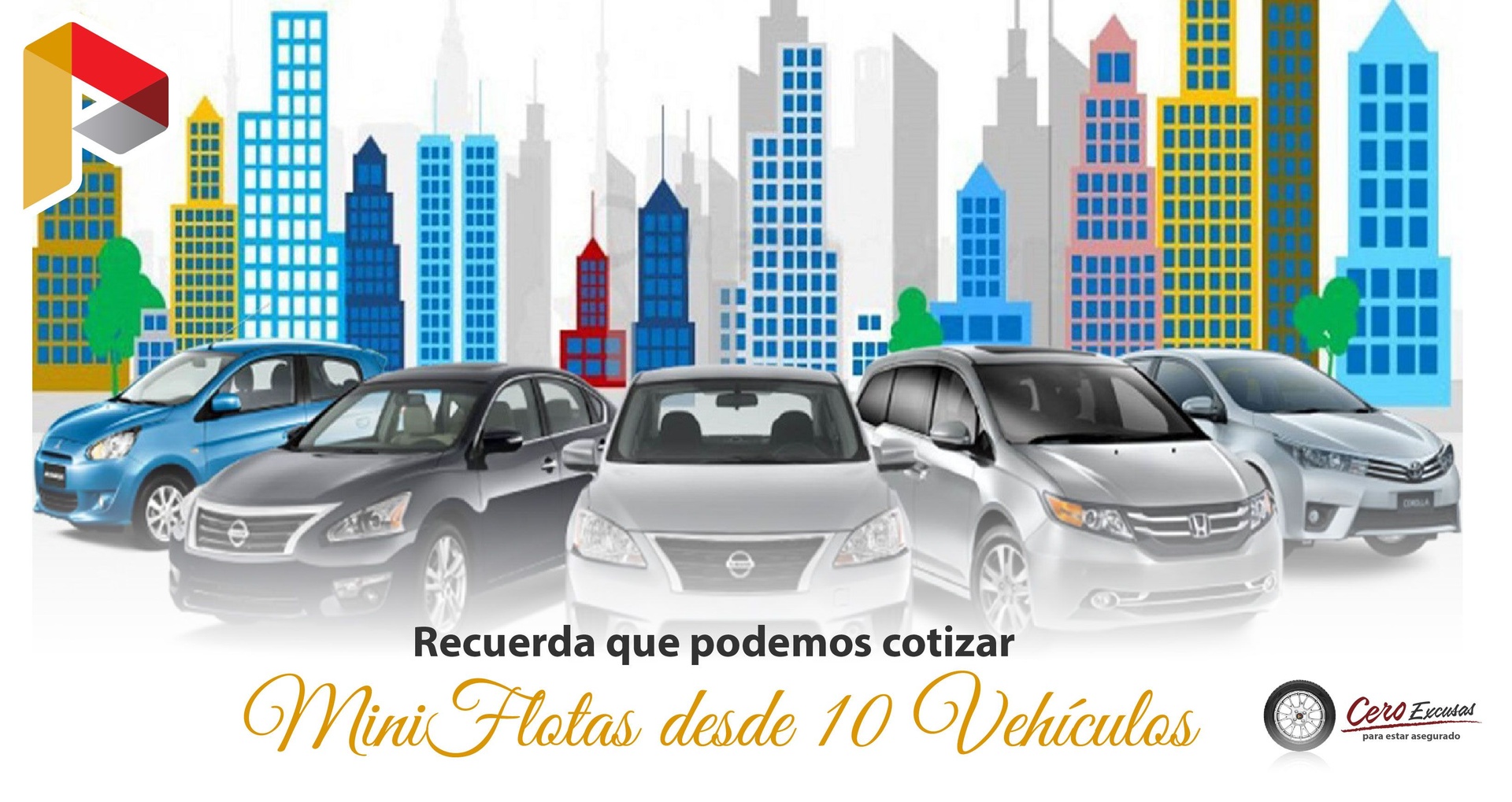 Recuerda que podemos cotizar Mini Flotas desde 10 vehículos